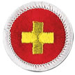 first aid badge