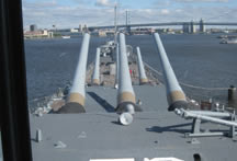 Battleship guns