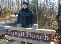 Fossil beach
